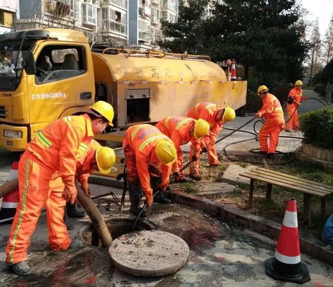 老河口市政管道清淤