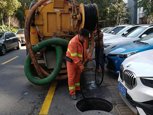 老河口排污管道清淤